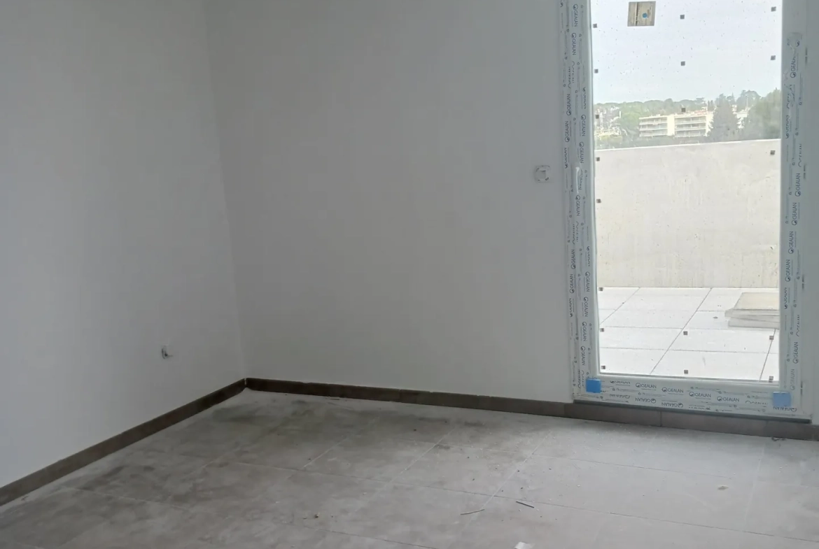 Appartement neuf de 70m² avec terrasse à Montpellier Cellenueve, dernier étage 