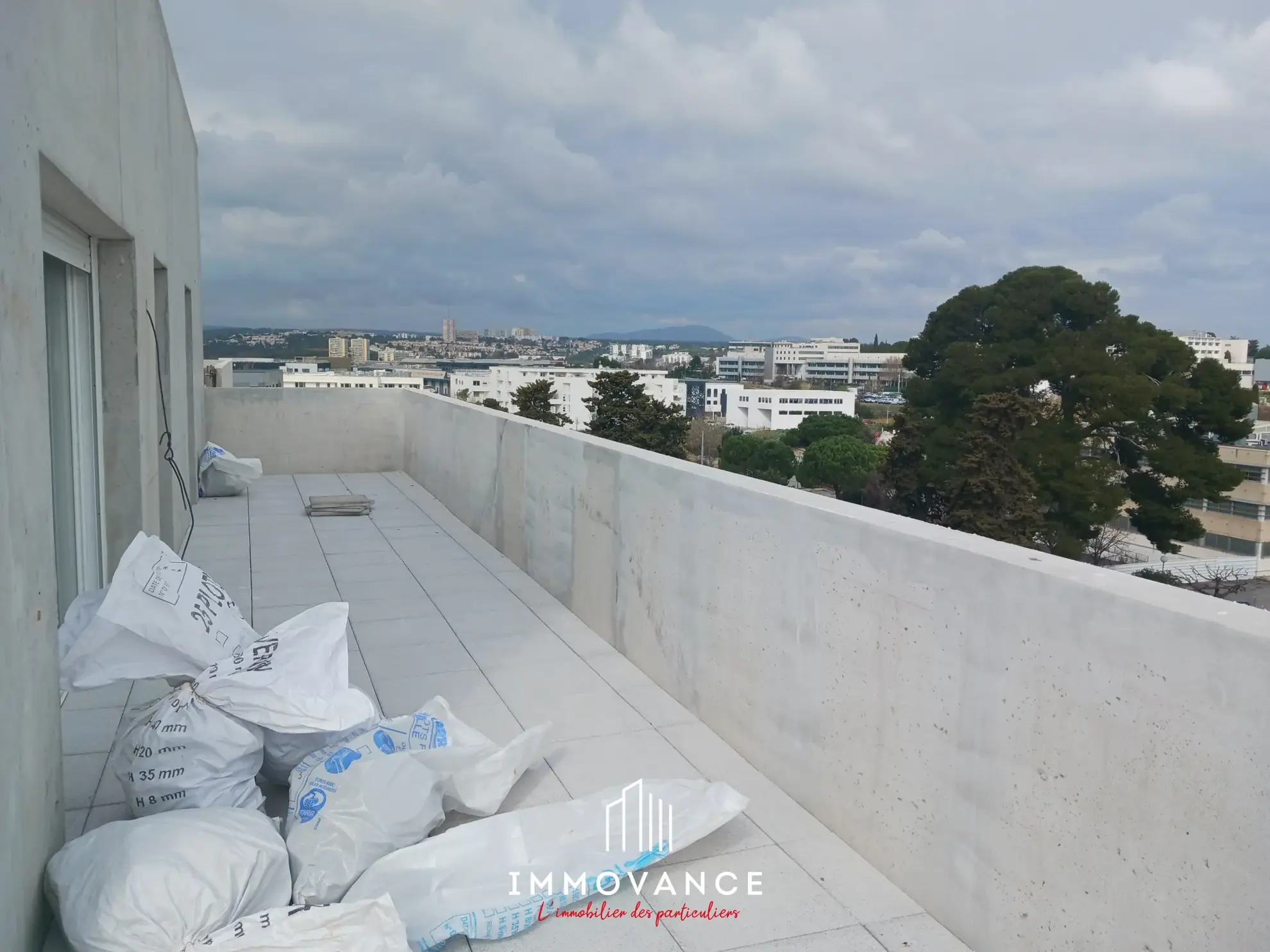 Appartement neuf de 70m² avec terrasse à Montpellier Cellenueve, dernier étage 
