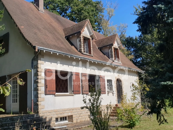 Maison typique du Limousin avec sous-sol et grand terrain à Oradour-sur-Vayres