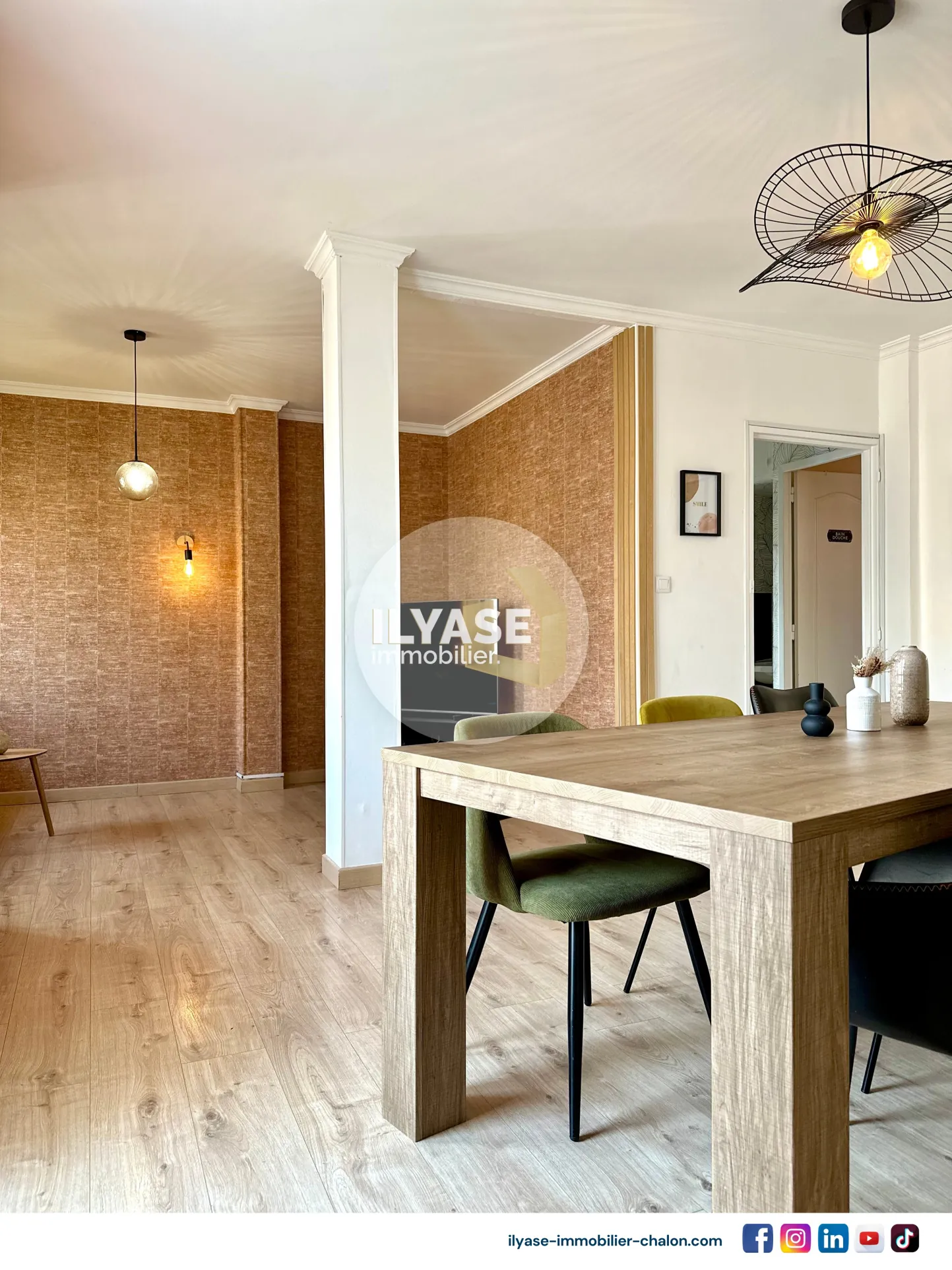 Appartements T4 à Chalon-sur-Saône avec balcon, cave et parking 