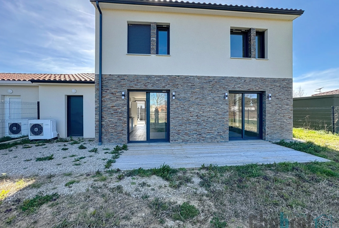 Maison neuve de type 5 à Montauban avec garage et terrasse 