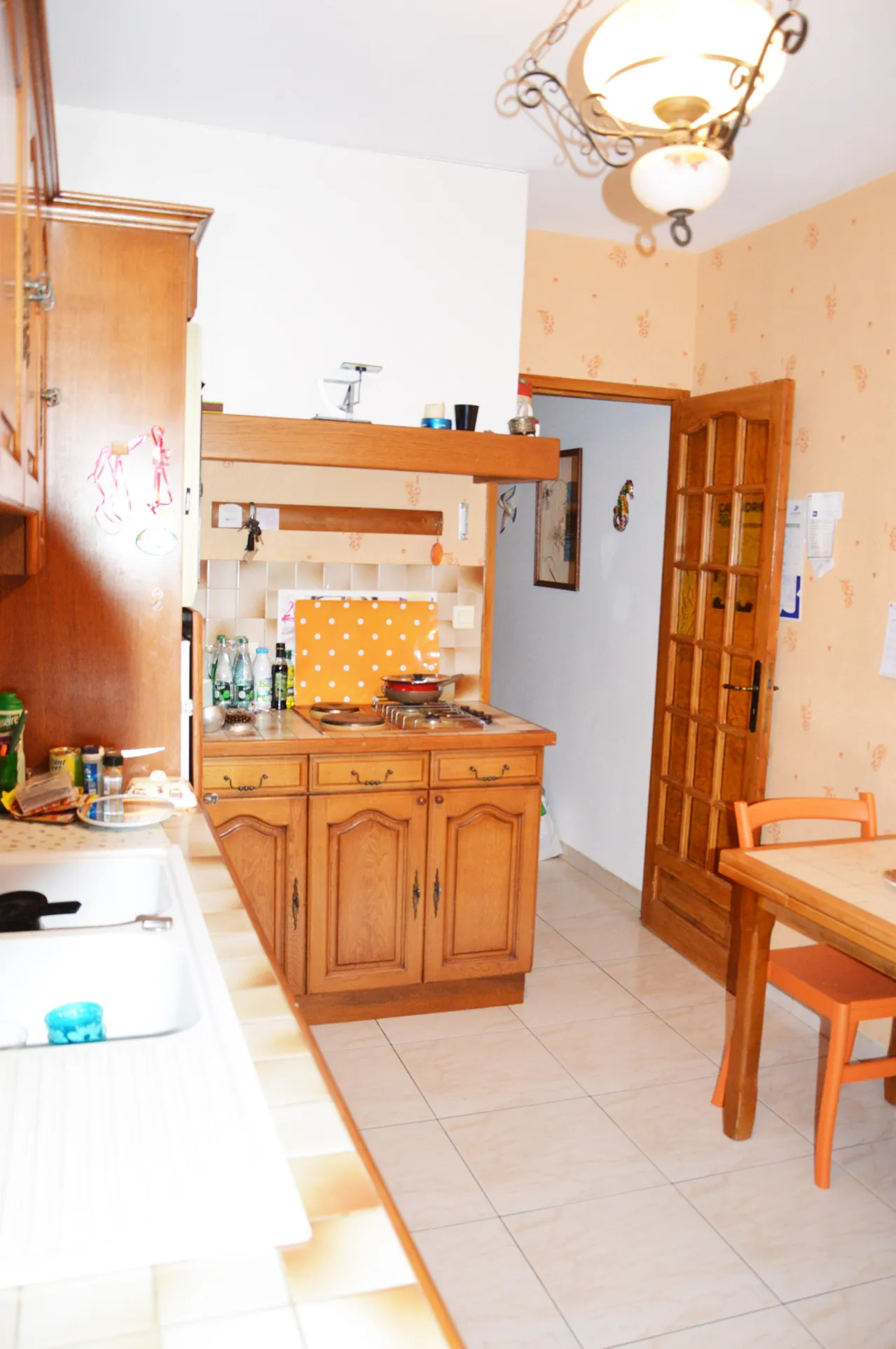 A vendre appartement T3 traversant à Grenoble avec cave et balcon 