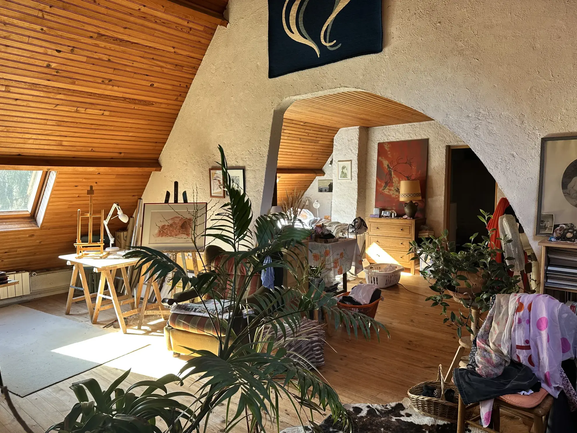 Maison de plain-pied avec atelier et jardin à Villers-sous-Saint-Leu 