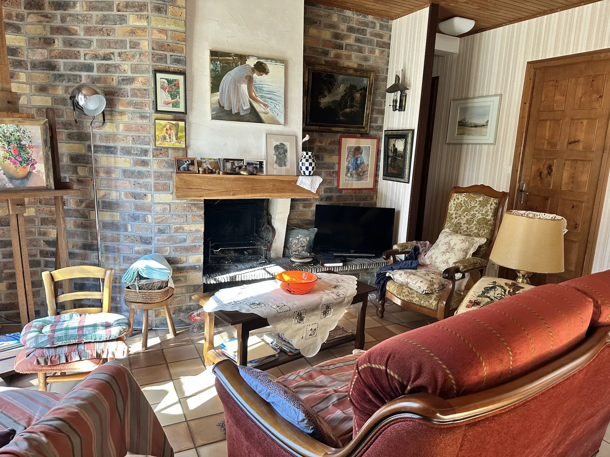 Maison de plain-pied avec atelier et jardin à Villers-sous-Saint-Leu 