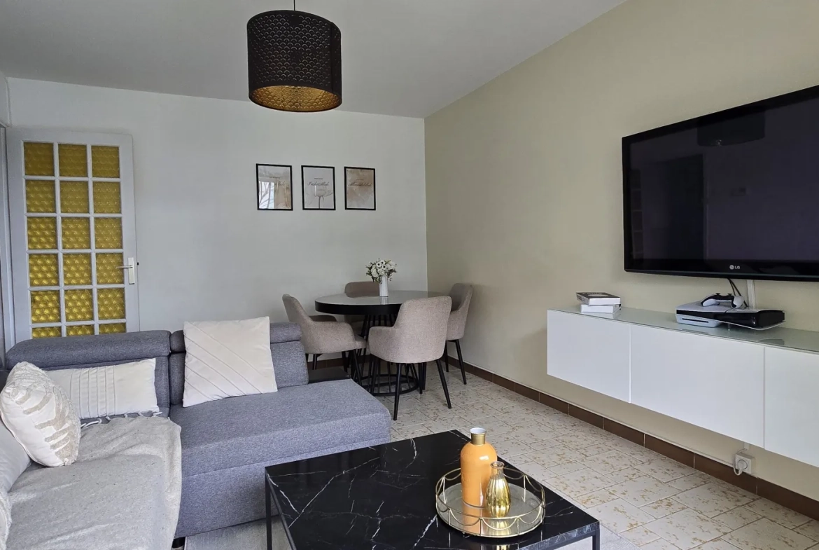 Appartement 4 pièces avec 3 chambres, balcon et cave à Marseille Saint-Jérôme 