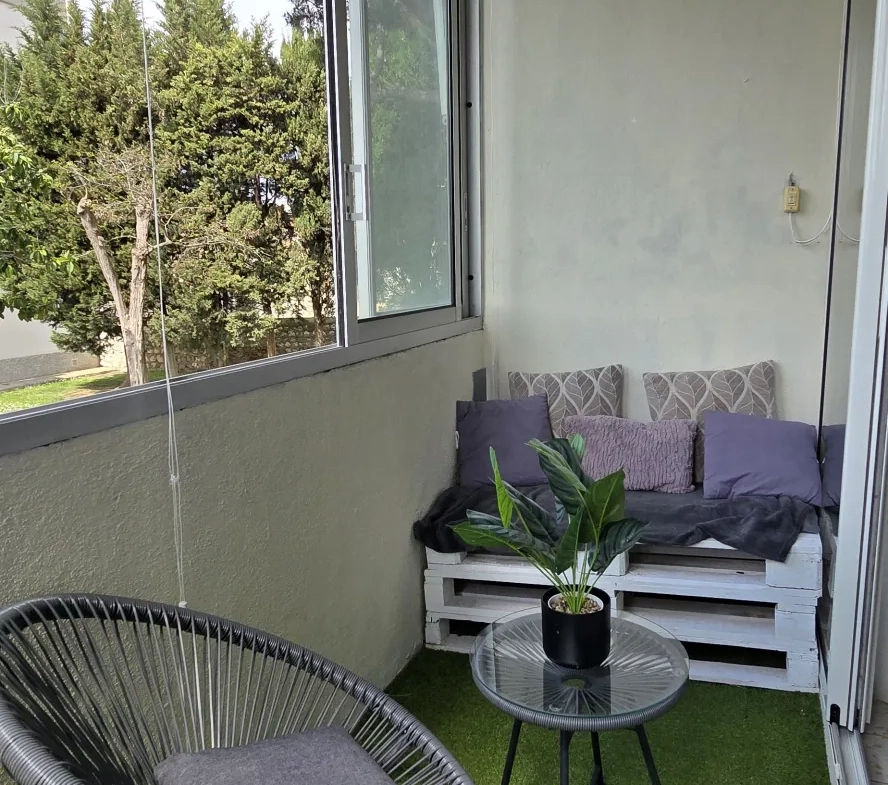 Appartement 4 pièces avec 3 chambres, balcon et cave à Marseille Saint-Jérôme 