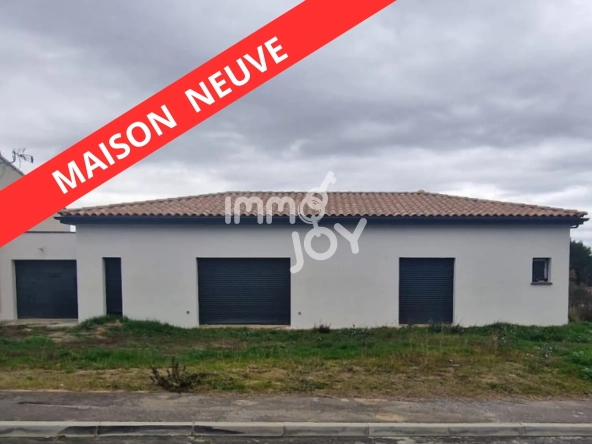 Charmante maison neuve de plain-pied de 112 m² à Lavallette proche Carcassonne