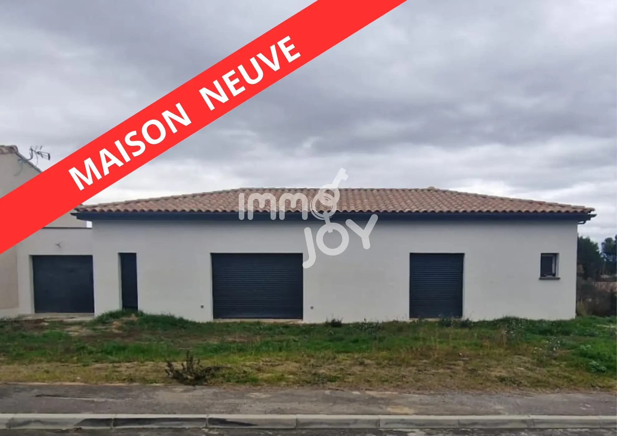 Charmante maison neuve de plain-pied de 112 m² à Lavallette proche Carcassonne 