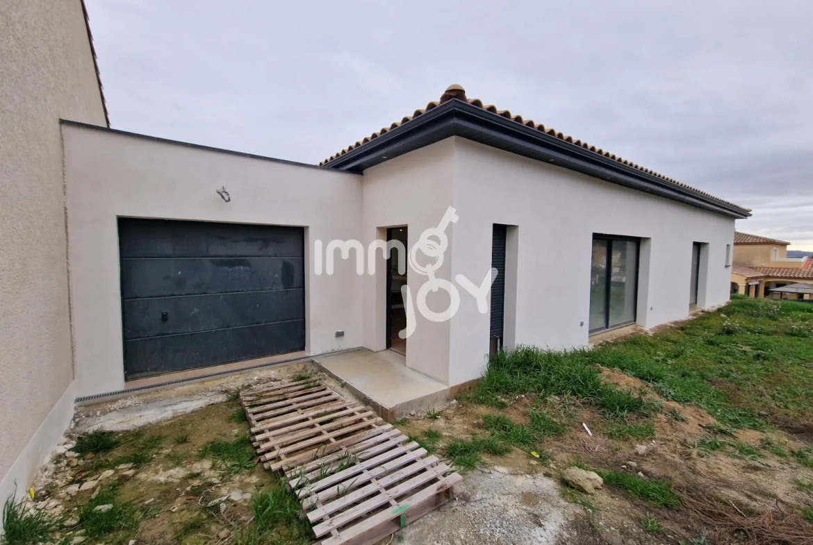 Charmante maison neuve de plain-pied de 112 m² à Lavallette proche Carcassonne 