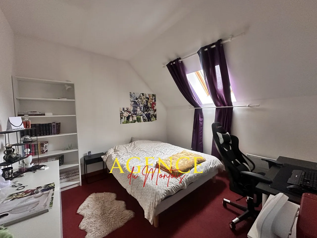Maison villageoise rénovée avec jardin à Sergines, 4 chambres, chauffage électrique 