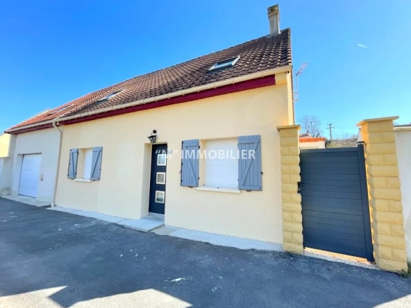 Maison familiale de 115 m² avec jardin et garage à Nogent l'Artaud, proximité Paris