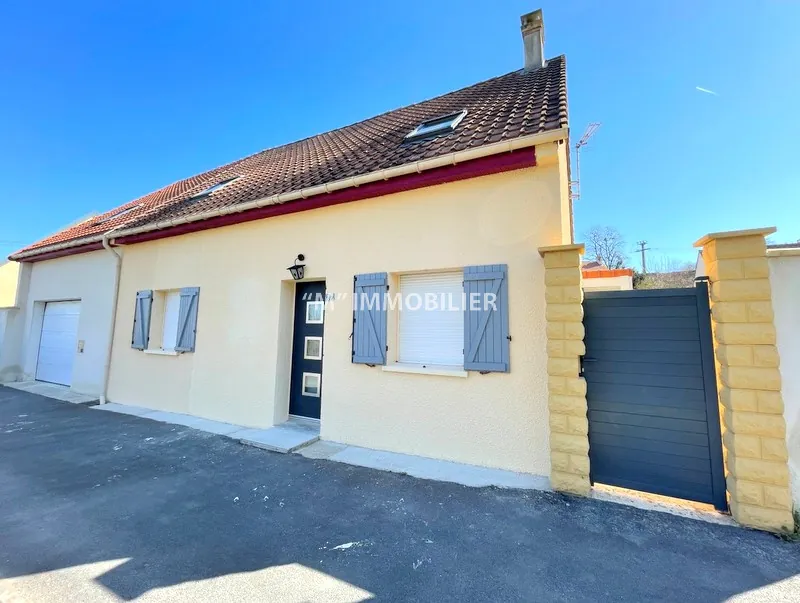Maison familiale de 115 m² avec jardin et garage à Nogent l'Artaud, proximité Paris 