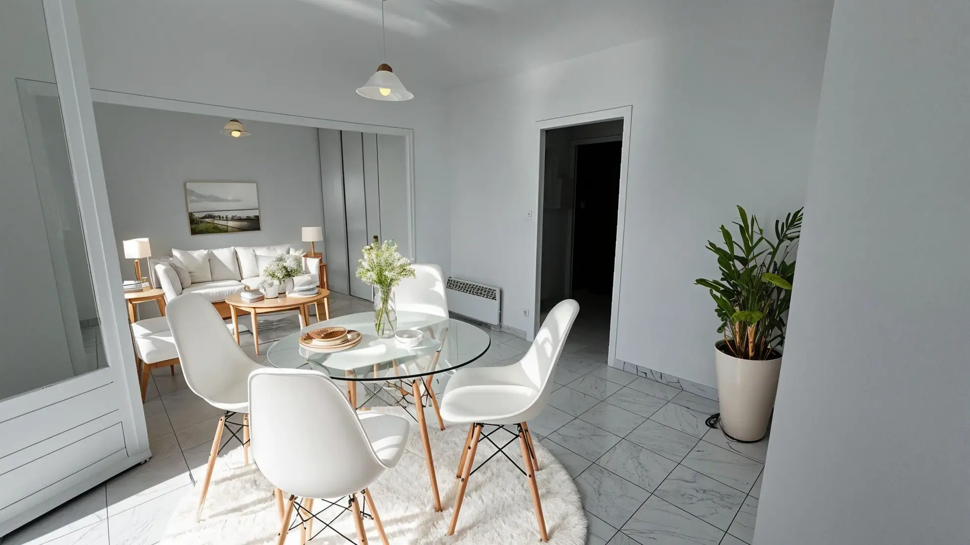 Appartement T4 lumineux de 66 m² avec balcon à Montpellier Sud 