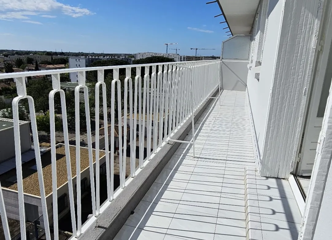 Appartement T4 lumineux de 66 m² avec balcon à Montpellier Sud 
