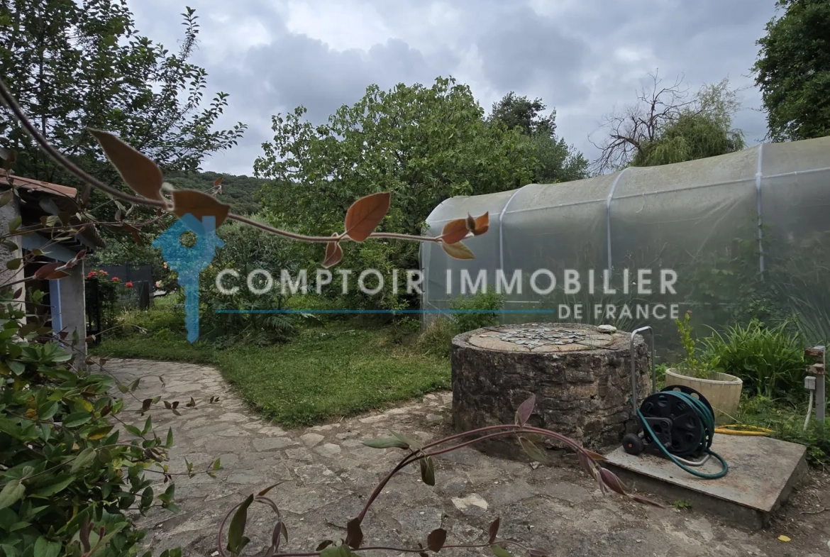 Superbe villa T5 de 82 m² à Cendras avec jardin et dépendance 