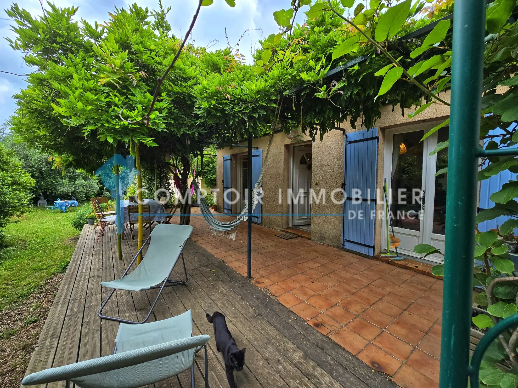 Superbe villa T5 de 82 m² à Cendras avec jardin et dépendance 