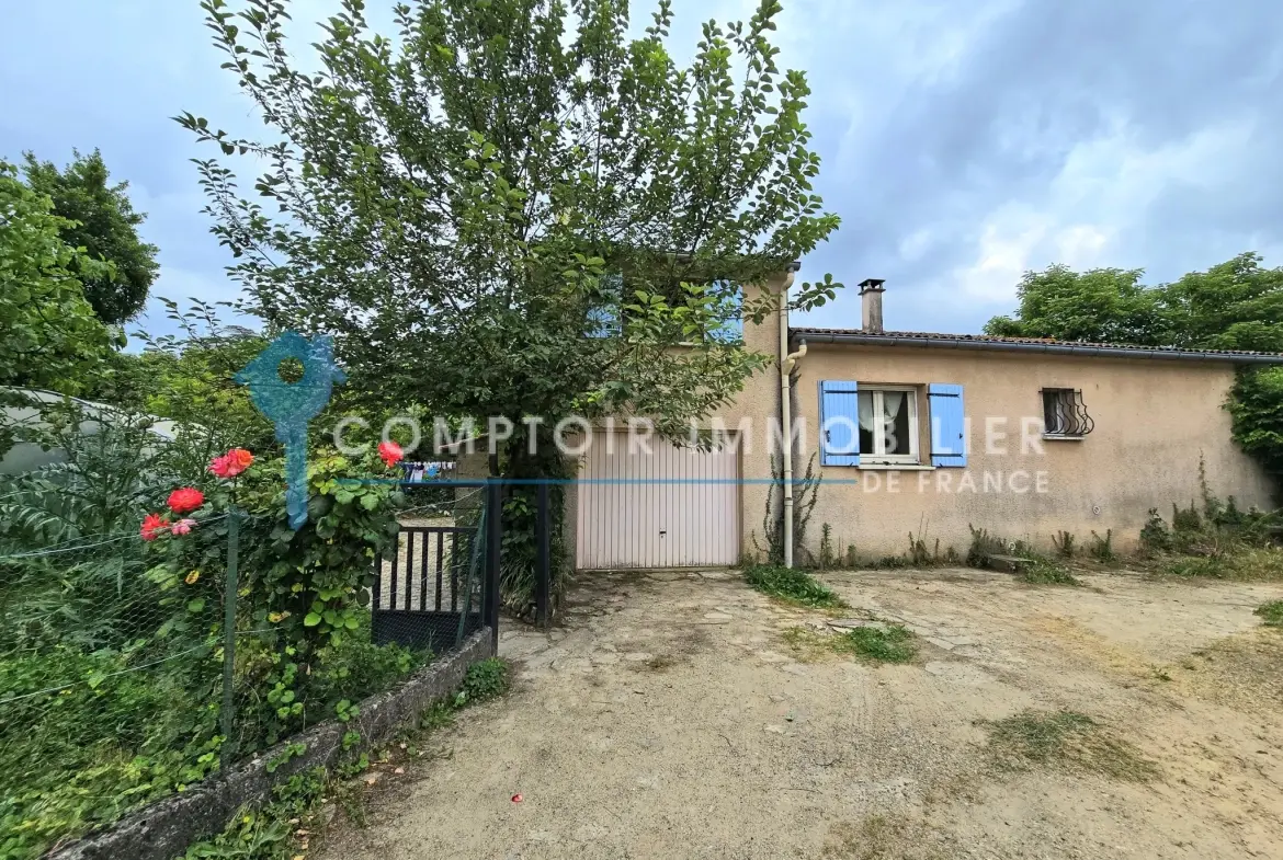 Superbe villa T5 de 82 m² à Cendras avec jardin et dépendance 