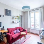 Appartement 2 pièces lumineux de 30m² au dernier étage à Paris 19ème
