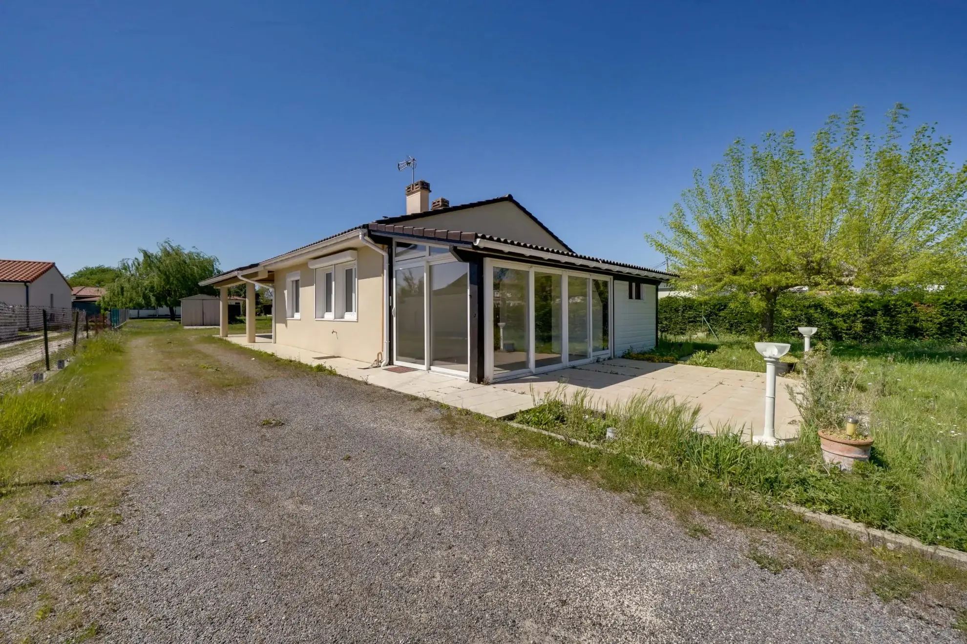 Maison 4 pièces de 90m² avec atelier et jardin à Gauriaguet 