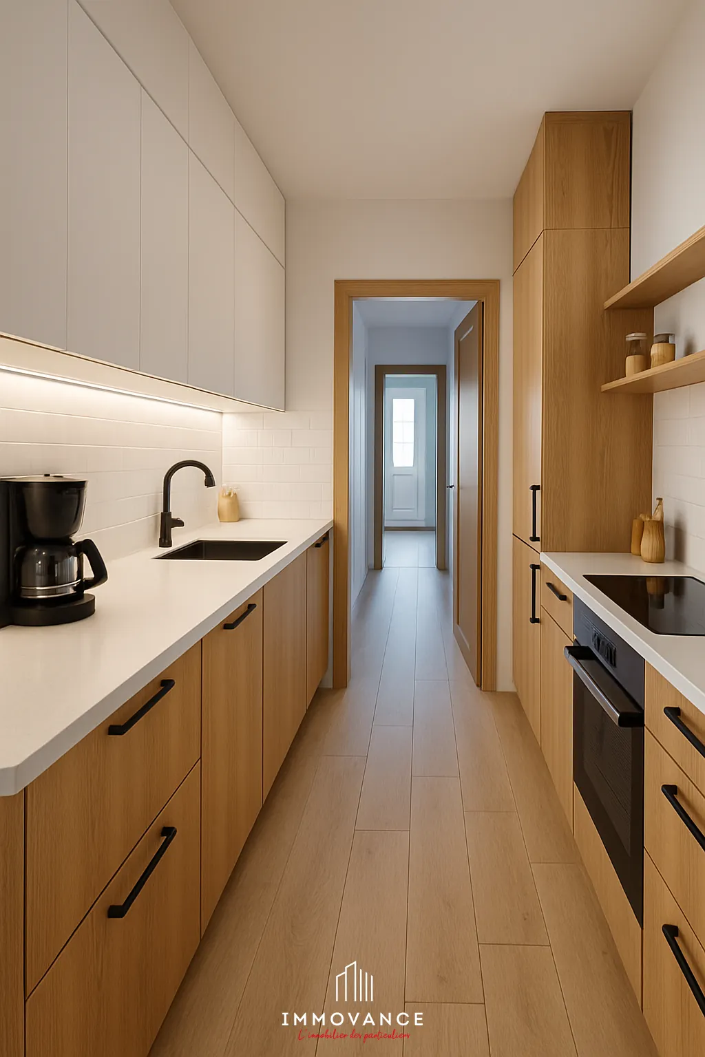 Appartement T4 de 82 m² avec balcon, parking et garage au centre de Castelnau-le-Lez 