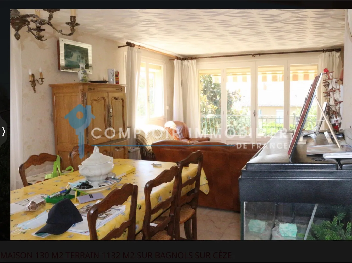 Maison à vendre de 1200 m2 avec potentiel à Bagnols-sur-Cèze 
