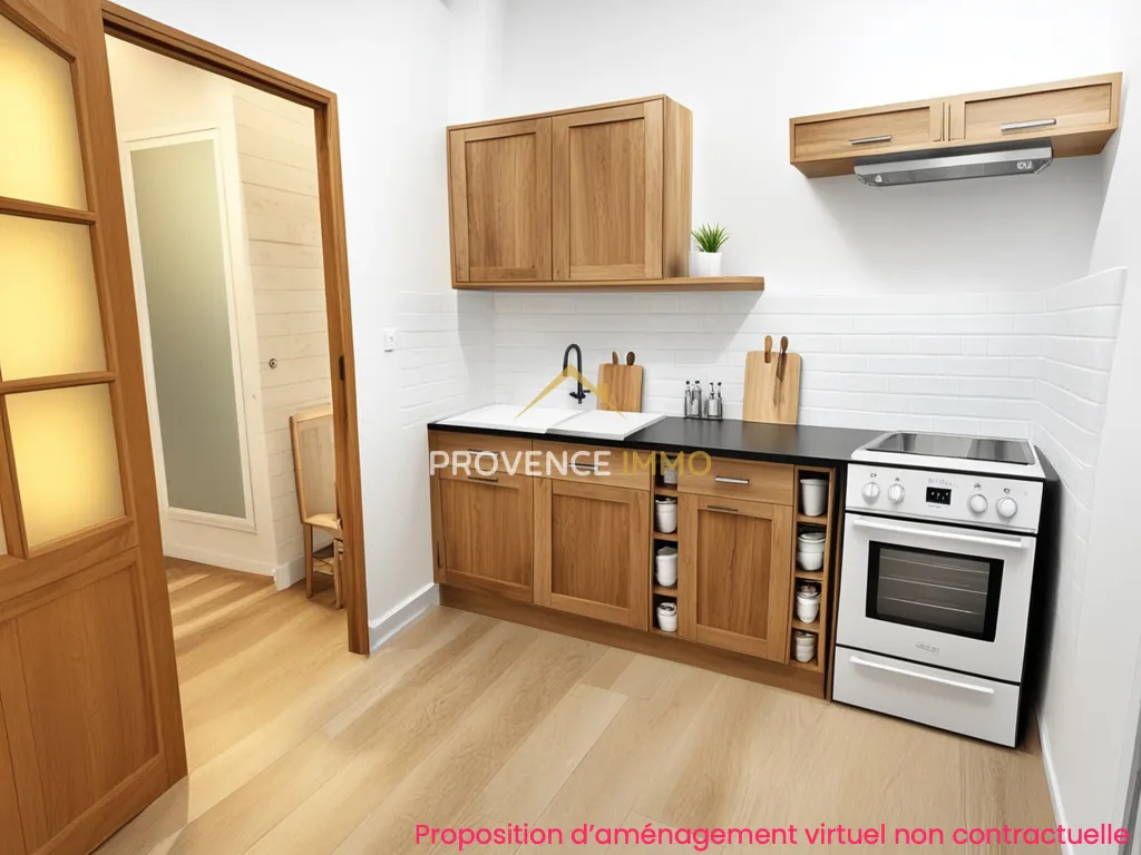 Appartement T2 à Vendre au Cœur d'Aix-en-Provence avec Terrasse 