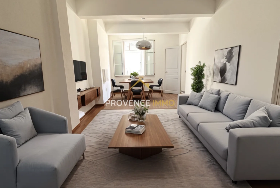 Appartement T2 à Vendre au Cœur d'Aix-en-Provence avec Terrasse 