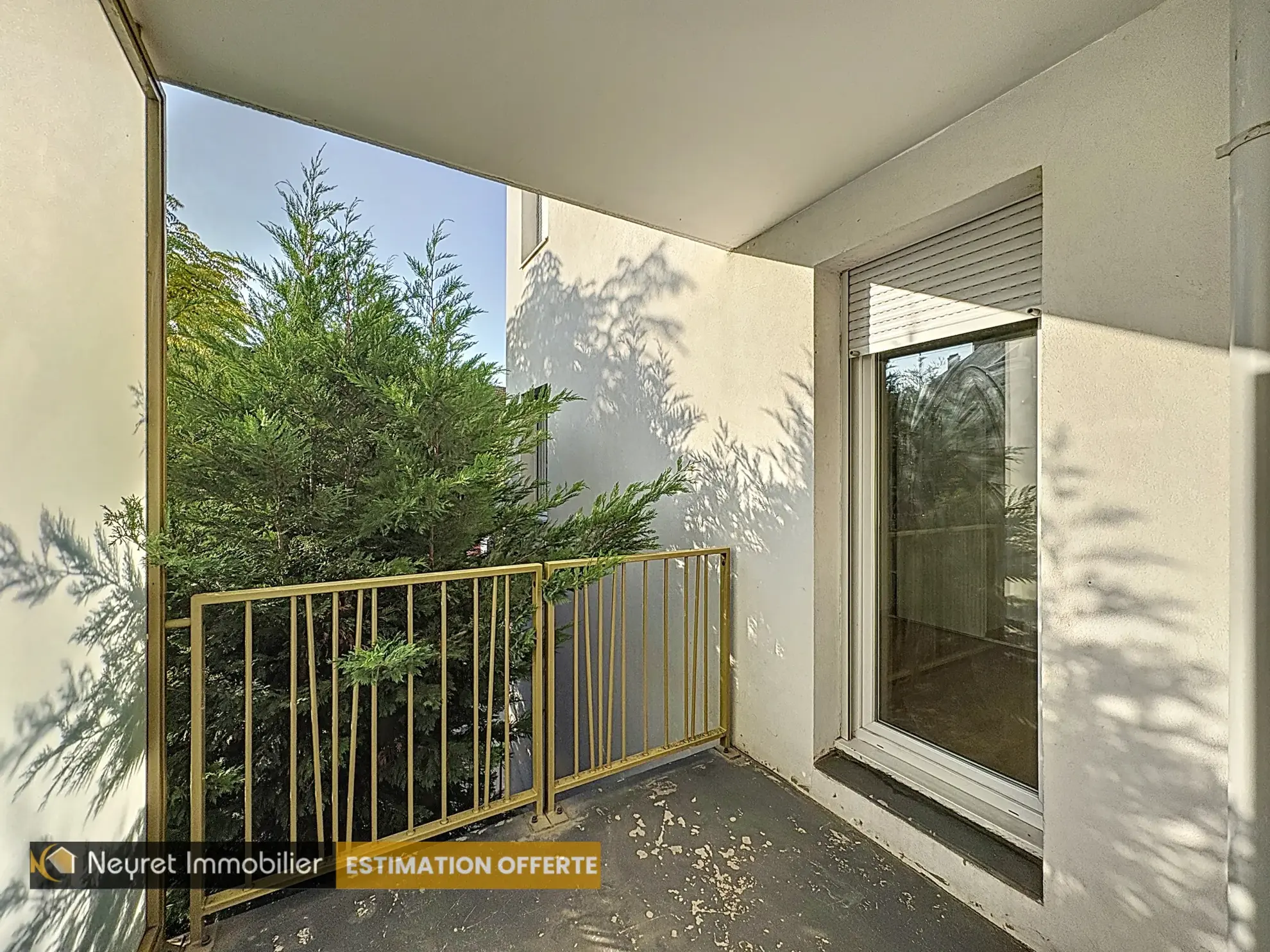 Appartement T3 de 50 m² avec balcon et garage à Lyon 
