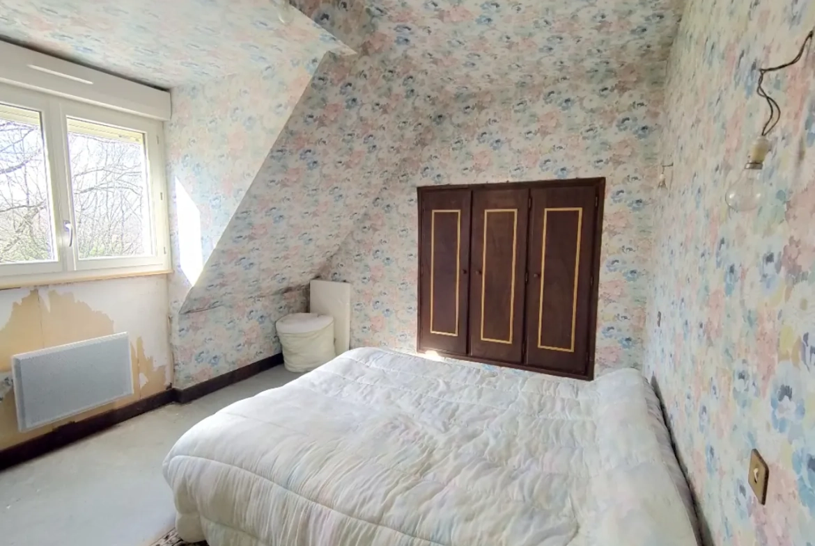Belle maison de campagne de 105 m² avec terrain boisé près de Tulle 
