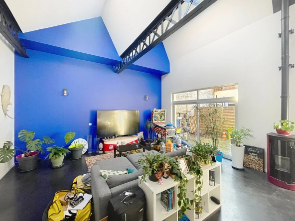 Superbe loft de 130 m² avec terrasse et parking à Tourcoing