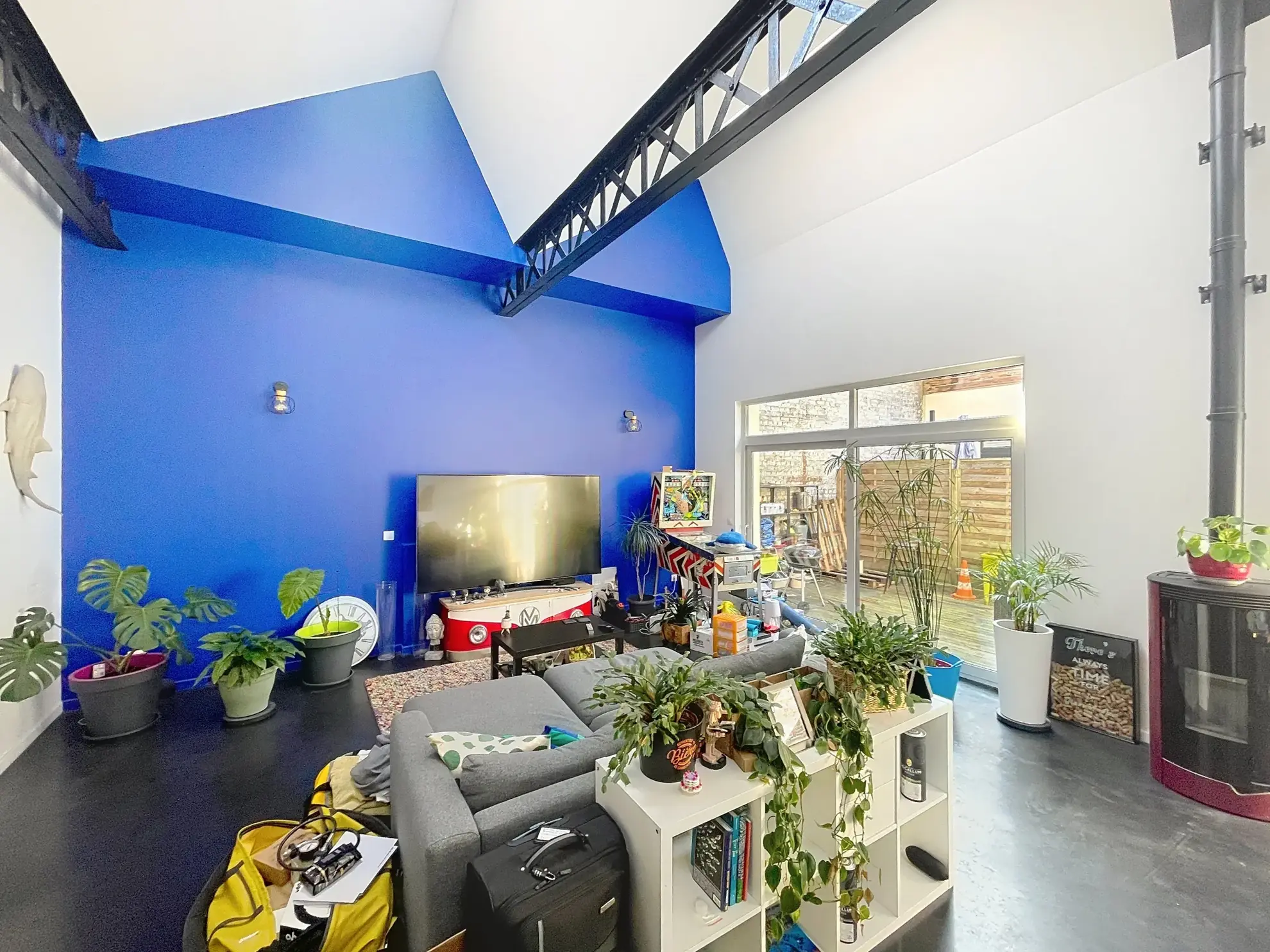 Superbe loft de 130 m² avec terrasse et parking à Tourcoing 
