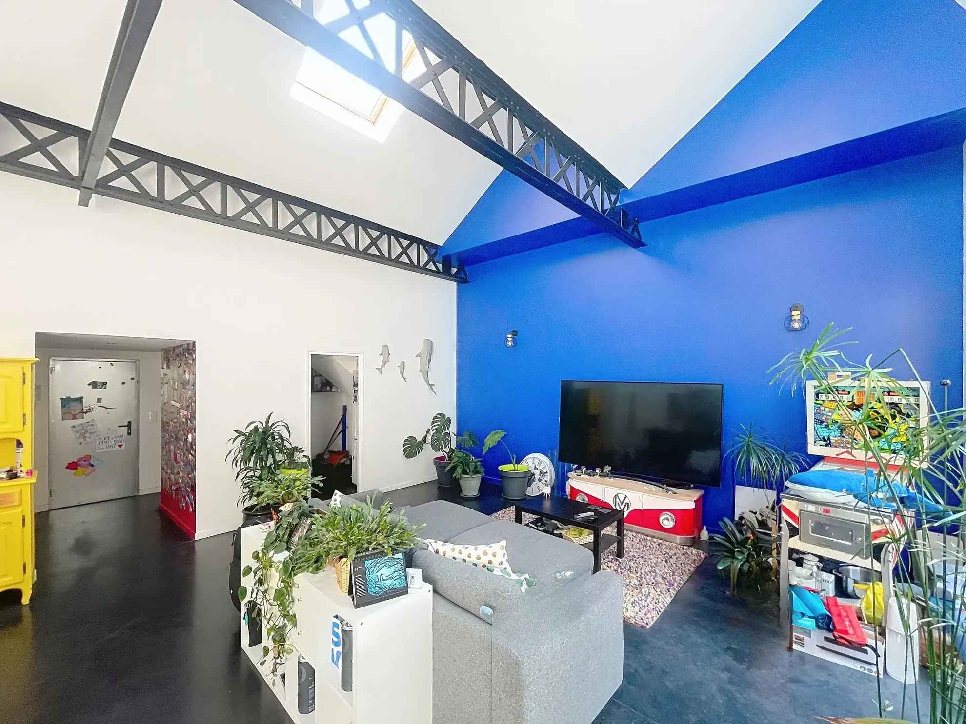 Superbe loft de 130 m² avec terrasse et parking à Tourcoing 