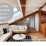 Studio de 33m² à Hyères Centre-ville - Dernier étage, emplacement privilégié