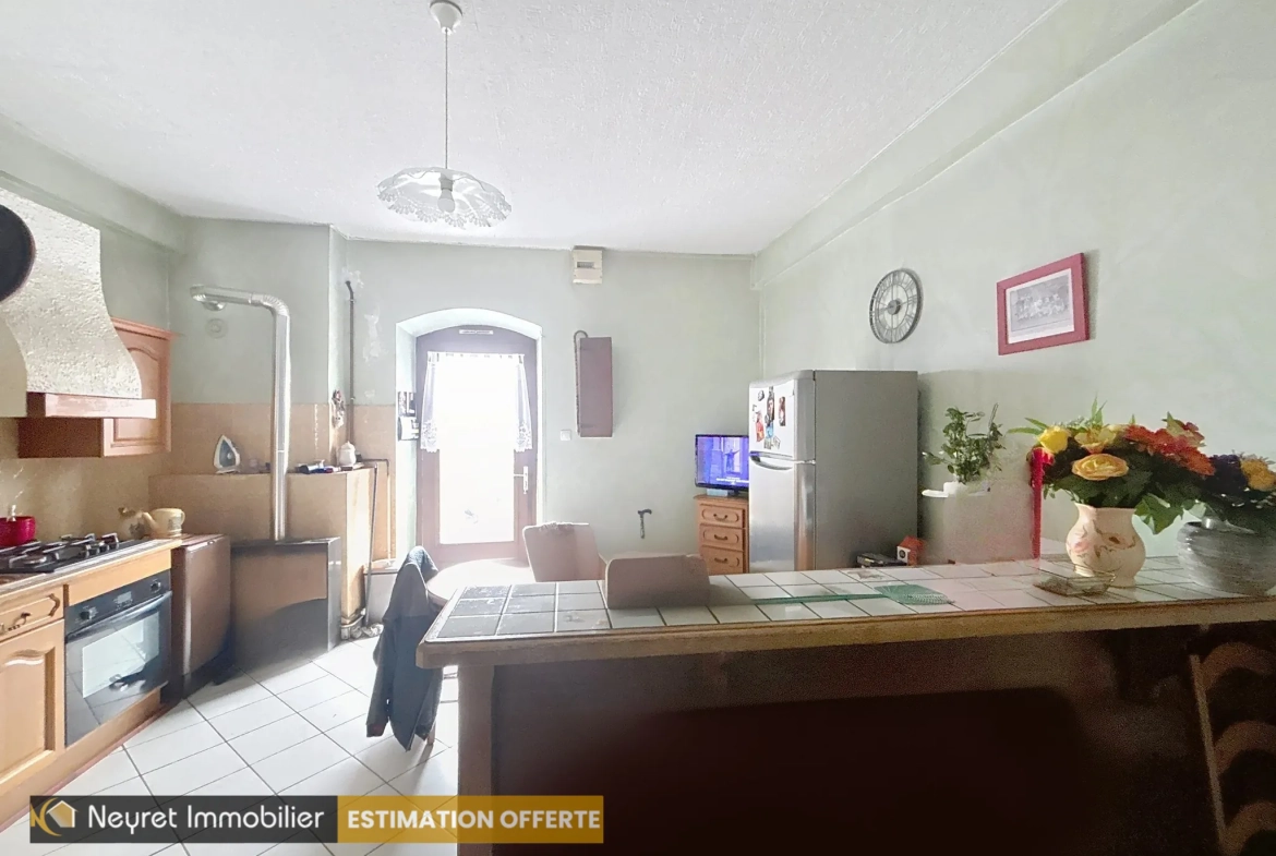 Appartement 2 pièces à Givors avec balcon et cave, à rénover 