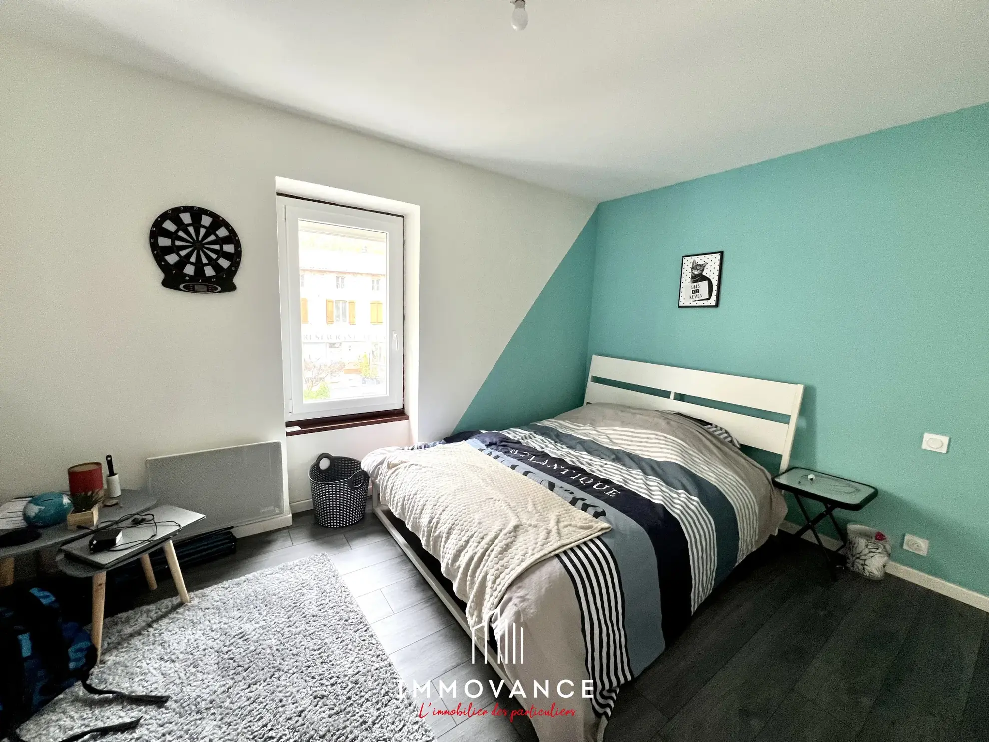 Maison de ville rénovée de 112 m² avec terrasse et garage à Saint-Affrique 