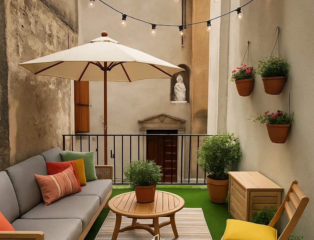 Maison de ville rénovée de 112 m² avec terrasse et garage à Saint-Affrique 