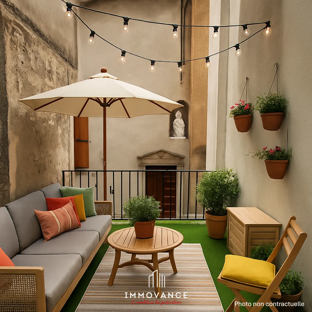Maison de ville rénovée de 112 m² avec terrasse et garage à Saint-Affrique 