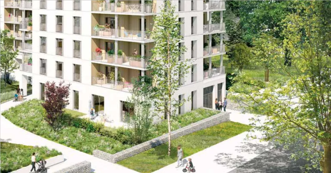 Studio à vendre à Nancy de 39,92 m² avec balcon et parking - Livraison 2025 