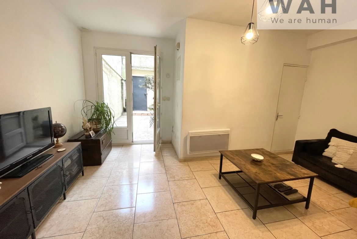 Investissement appartement de 47,6 m² avec terrasse à Lunel 