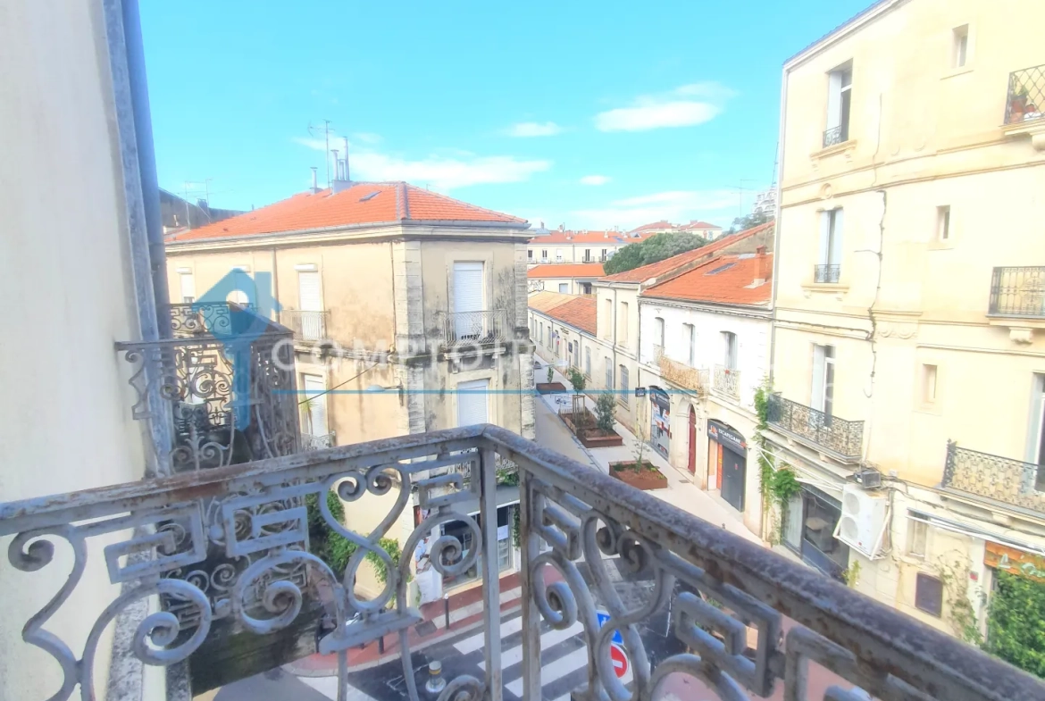 Appartement T2 à Montpellier Centre - 28 m² avec Balcon 