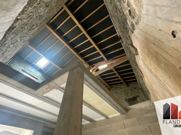 Triplex à Millery de 42 m² à aménager avec parking et cave - Emplacement idéal
