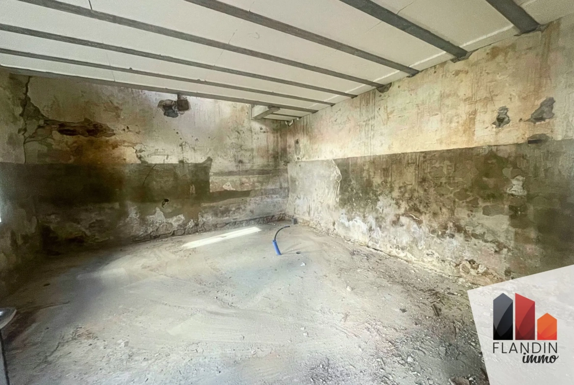 Triplex à Millery de 42 m² à aménager avec parking et cave - Emplacement idéal 