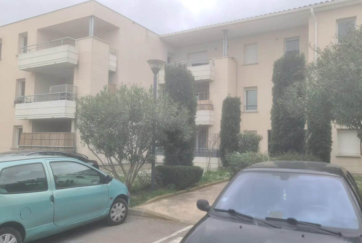 Appartement 3 pièces avec parking à Narbonne - Résidence sécurisée 
