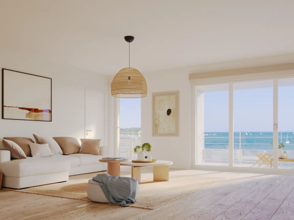 Programme immobilier neuf face mer à Perros-Guirec - T2 et studios avec vue panoramique 