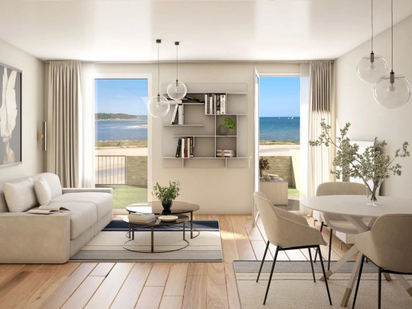 Programme immobilier neuf face mer à Perros-Guirec - T2 et studios avec vue panoramique 