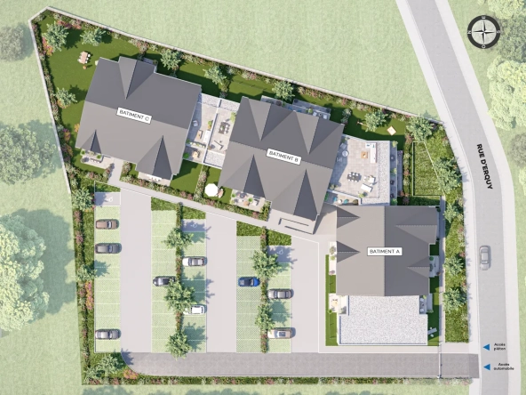 Appartement neuf de 3 pièces à Pléneuf-Val-André, à 500 m de la plage 