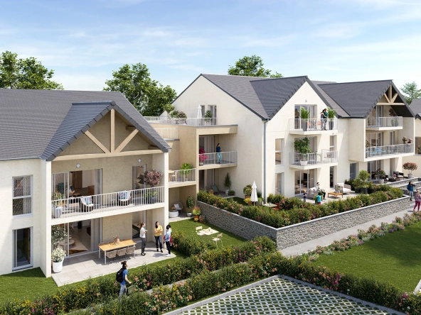 Appartement neuf de 3 pièces à Pléneuf-Val-André, à 500 m de la plage 