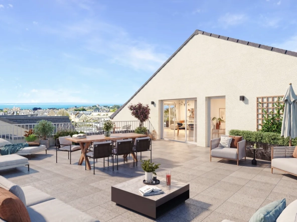 Appartement neuf de 3 pièces à Pléneuf-Val-André, à 500 m de la plage