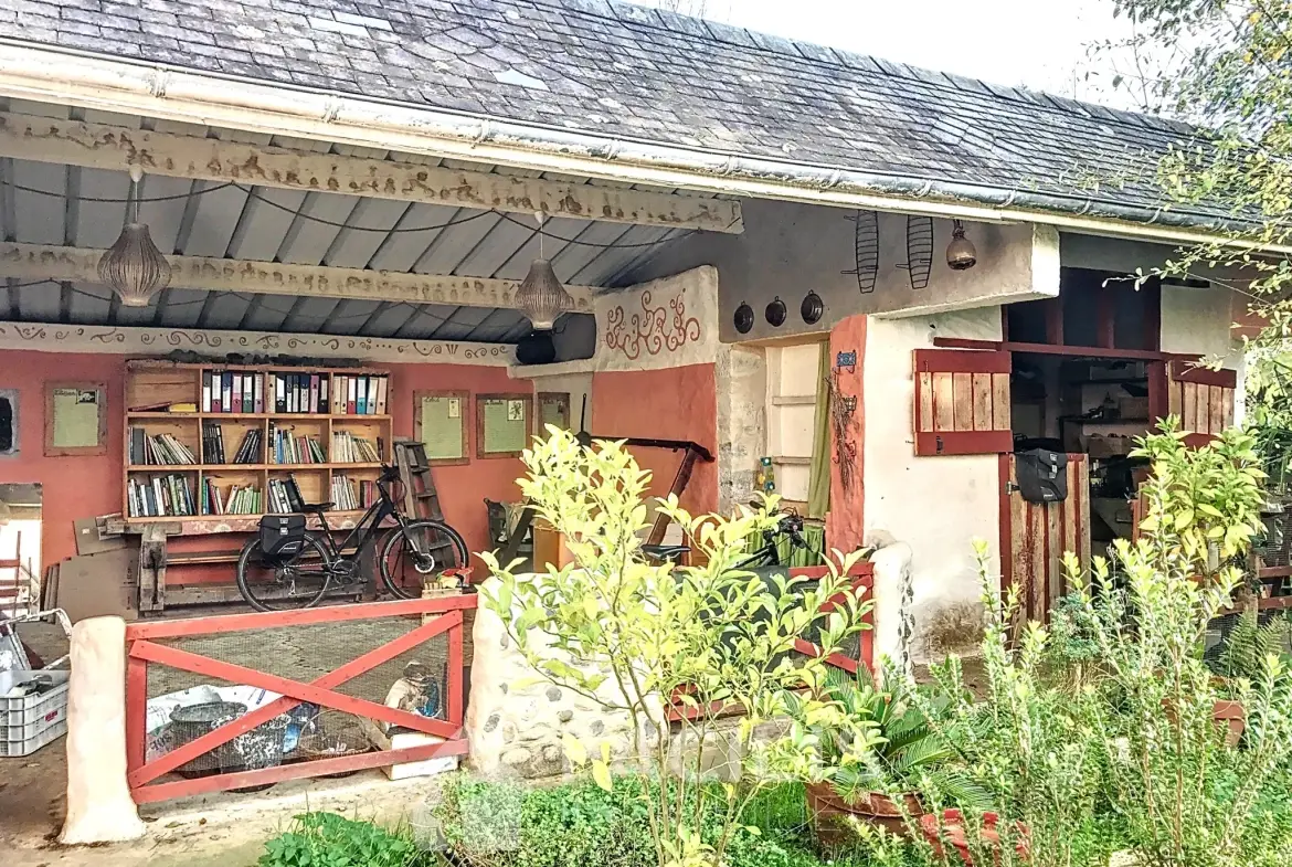 Maison de charme avec terrasse et vue sur les Pyrénées à Oloron-Sainte-Marie 