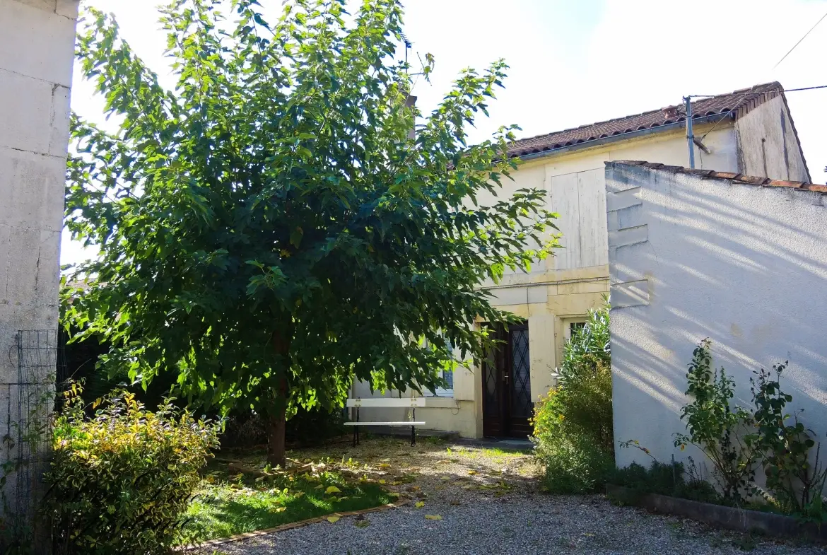 Maison avec jardin, garage et 3 chambres à Cognac - Quartier Saint Martin 